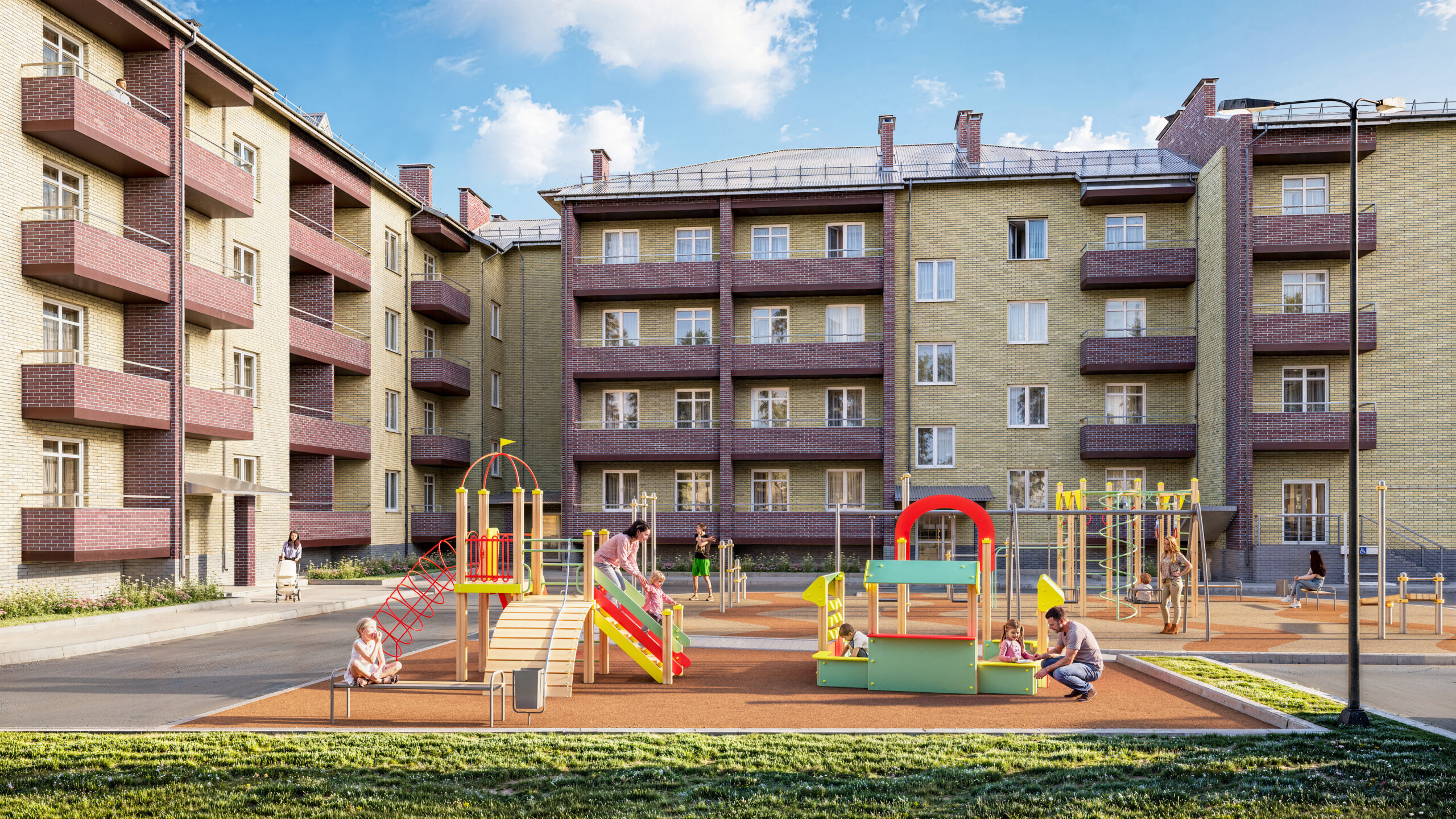 Дом на Городищенской — изображение комплекса